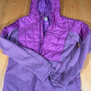 Kid’s Purple Hooded Jacket